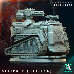 3D Printed Archvillain Games Sleipnir Far Frontiers Einherjar 28 32mm D&D