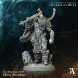 3D Printed Archvillain Games Ukma Jotunborn Archvillain Society Vol XLII 28 32mm D&D