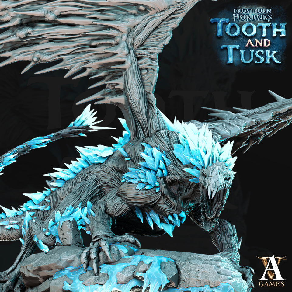 3D Printed Archvillain Games Frostburn Horrors Tooth and Tusk - Fionrir 28mm 32mm D&D