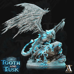 3D Printed Archvillain Games Frostburn Horrors Tooth and Tusk - Fionrir 28mm 32mm D&D