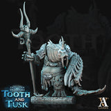 3D Printed Archvillain Games Frostburn Horrors Tooth and Tusk - Odoben 28mm 32mm D&D