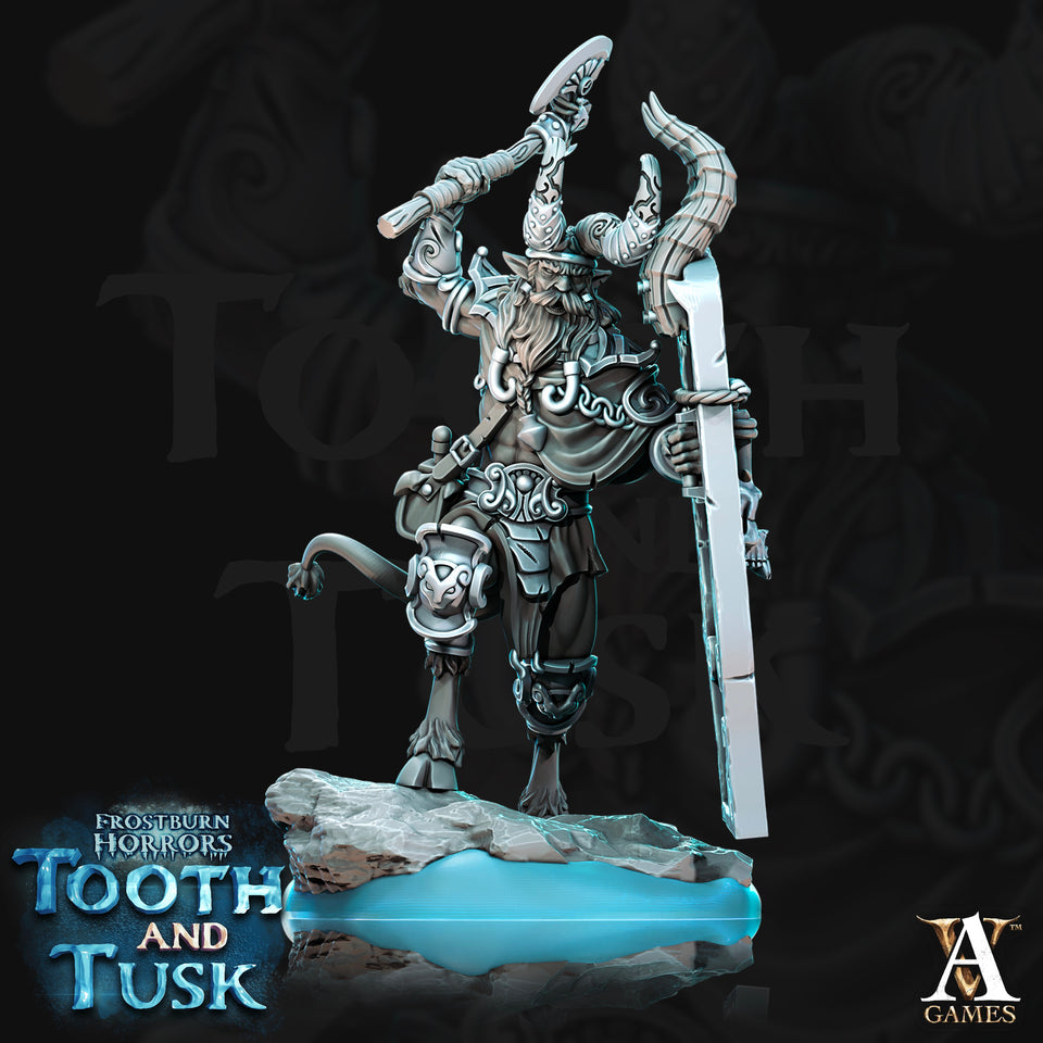 3D Printed Archvillain Games Frostburn Horrors Tooth and Tusk - Ovis 28mm 32mm D&D