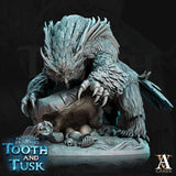 3D Printed Archvillain Games Frostburn Horrors Tooth and Tusk - Owlbears 28mm 32mm D&D