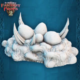 3D Printed STL Miniatures Fantasy Props 2 Dungeons Nest Set 28 - 32mm War Gaming D&D