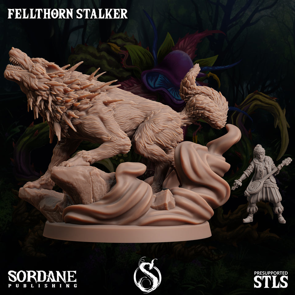3D Printed Sordane Publishing Fellthorn Stalker Cupid's Embrace Set 28 32mm D&D