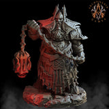3D Printed Archvillain Games Magma Lords - Fire Giant Priest 28mm 32mm D&D