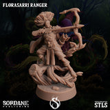 3D Printed Sordane Publishing Florasarri Ranger Cupid's Embrace Set 28 32mm D&D