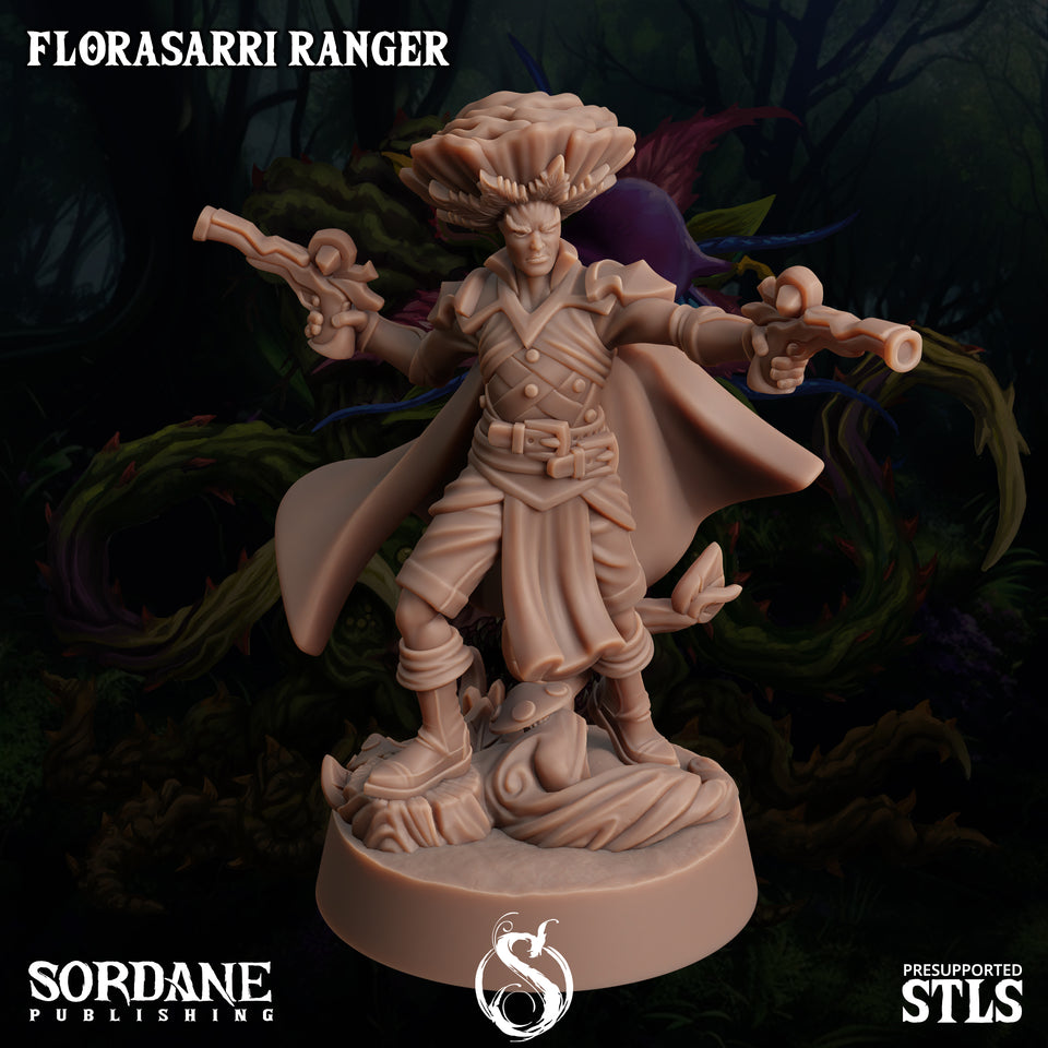 3D Printed Sordane Publishing Florasarri Ranger Cupid's Embrace Set 28 32mm D&D