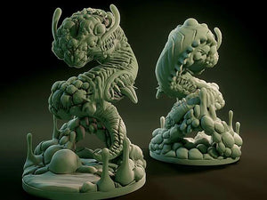 3D Printed Nafarrate Flying Polyp Lovecraftian Bestiary 28 32 mm D&D