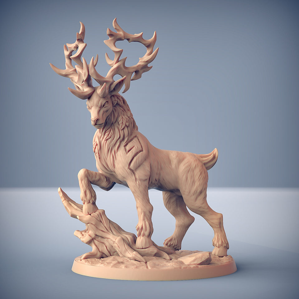 3D Printed Artisan Guild Endelshar on Forest King Deepwood Alfar Set 28mm 32mm