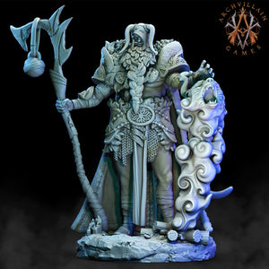 3D Printed Archvillain Games Frostburn Horrors - Frost Giant Shaman 28mm 32mm D&D