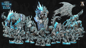 3D Printed Archvillain Games Frostburn Horrors Tooth and Tusk - Fionrir 28mm 32mm D&D