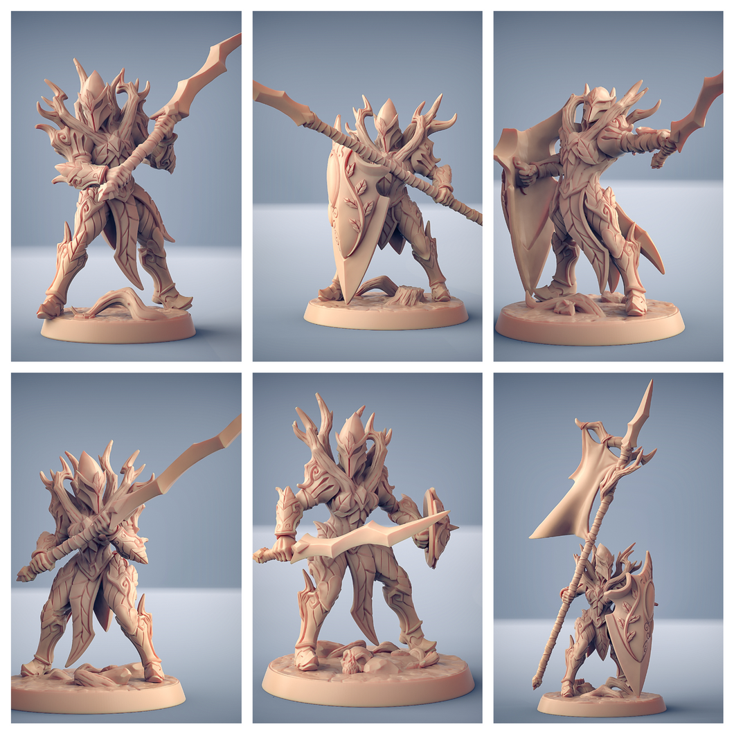 3D Printed Artisan Guild Modulars Sylvan Knights Sylvan Knights 28mm 32mm