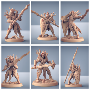 3D Printed Artisan Guild Modulars Sylvan Knights Sylvan Knights 28mm 32mm