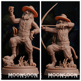 3D Printed Sordane Publishing Jintha Moonsoon 28 32mm D&D