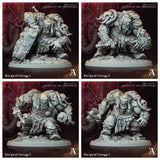 3D Printed Archvillain Games Kor'garal Gorogg Orc Legacy Wrath of the Grimskorn 28 32mm D&D