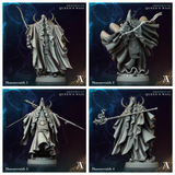 3D Printed Archvillain Games Mournwraith Gravebound Queen's Wail 28 32mm D&D