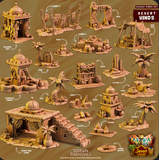 3D Printed Cast n Play Goldsmith Shop Desert Winds Terrain Set 28mm 32mm D&D