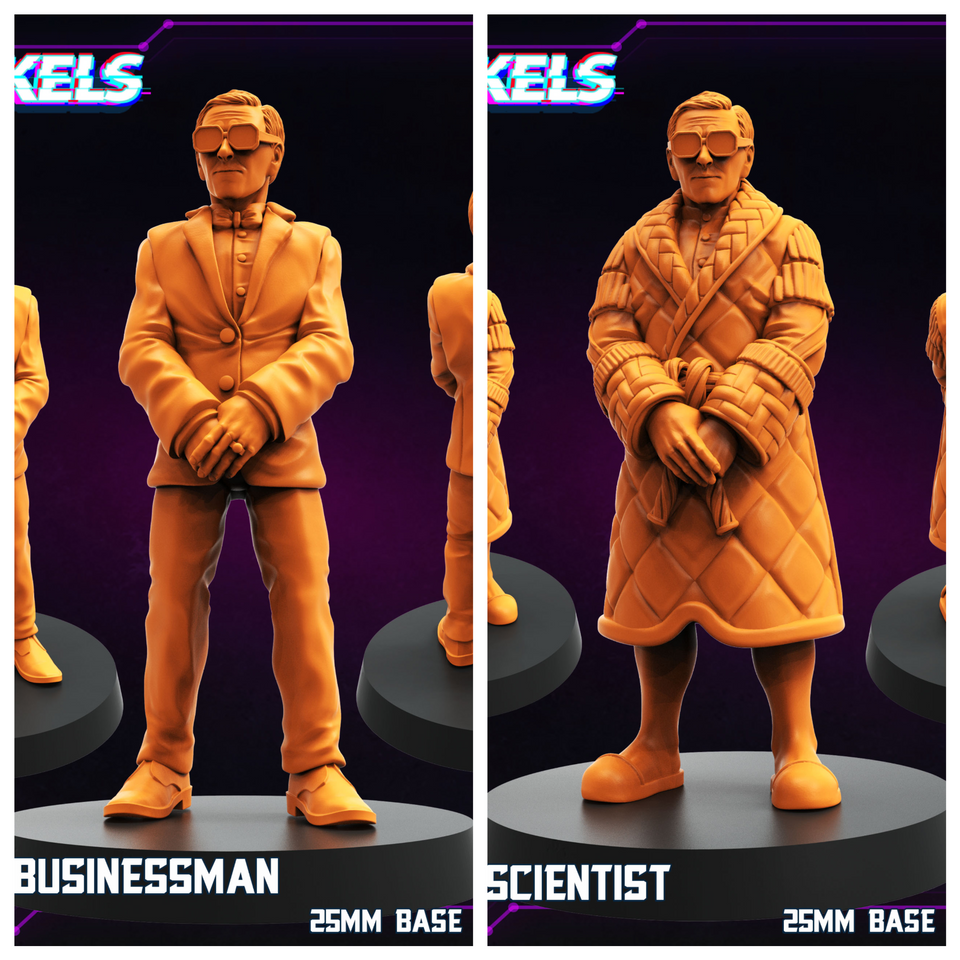 3D Printed Papsikels  Cyberbabe Kel C Zayver Bondage Suit SEPTEMBER 2024 CYBERPUNK 28mm 32mm