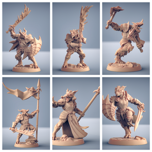 3D Printed Artisan Guild Modulars Dragonguard The Dragonguard 28mm 32mm