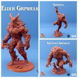3D Printed Sordane Publishing Grimhulk Set 28mm 32mm D&D
