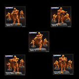 3D Printed Papsikels Compumaton Trooper Set JUNE 2024 SCIFI 28mm 32mm