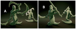 3D Printed Nafarrate Gnor Lovecraftian Bestiary 28 32 mm D&D