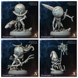 3D Printed Archvillain Games Selenoprosopos Moondance - Shadows of Argantos 28 32mm D&D