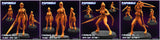 3D Printed Papsikels Cyberbabe Kel C Planet Set May 2024 Cyberpunk 28mm 32mm