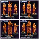 3D Printed Papsikels Nexus 7 Experimental Replicant Set SEPTEMBER 2024 CYBERPUNK 28mm 32mm