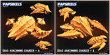 3D Printed Papsikels Dead Arachminid Charger Set Democracy Troopers Bugs and Bots 28mm 32mm
