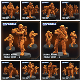 3D Printed Papsikels Colonial Marine Combat Medic Team Dec. 2024 SciFi 28mm 32mm