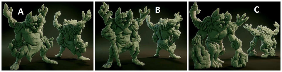 3D Printed Nafarrate Gug Lovecraftian Bestiary 28 32 mm D&D