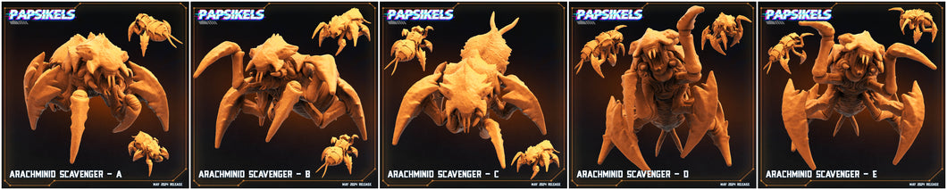 3D Printed Papsikels Arachminid Scavenger Set Democracy Troopers Bugs and Bots 28mm 32mm