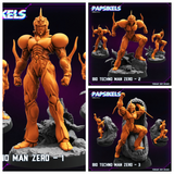 3D Printed Papsikels Bio Techno Man Zero February 2025 Cyberpunk 28mm 32mm