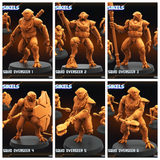 3D Printed Papsikels Xeno Squid Overseer February 2025 Scifi 28mm 32mm