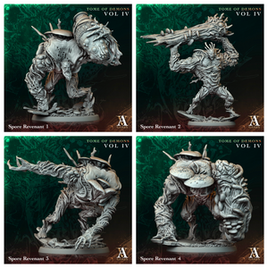 3D Printed Archvillain Games Spore Revenant Tome of Demons Vol IV 28 32mm D&D