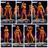 3D Printed Papsikels Synthetic Augmented Cybernetic Human Nov 2024 Cyberpunk 28mm 32mm