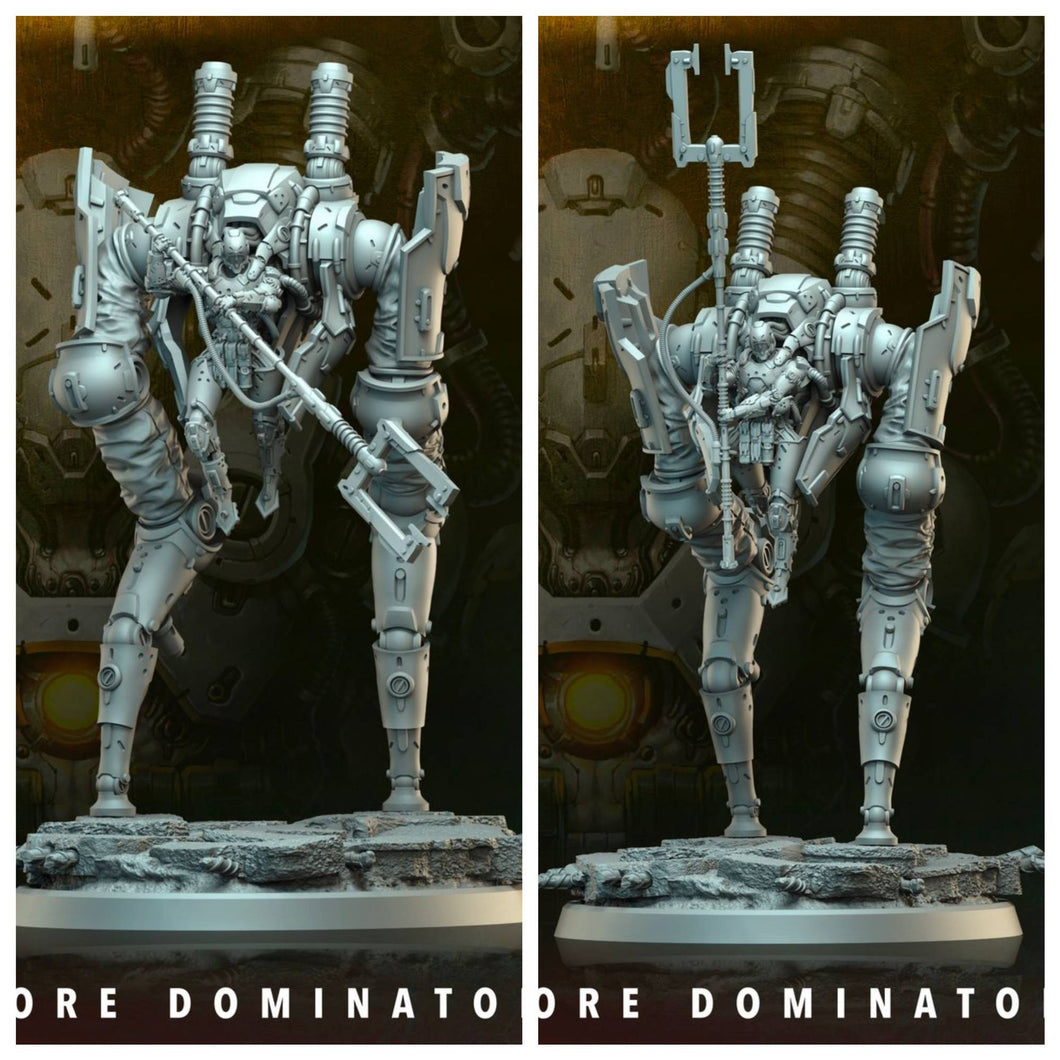3D Printed Archvillain Games Atomcore Dominator Atomcore Maniple 28 32mm D&D
