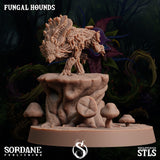 3D Printed Sordane Publishing Fungal Hound 28 32mm D&D
