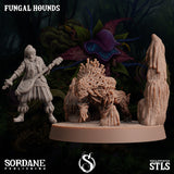 3D Printed Sordane Publishing Fungal Hound 28 32mm D&D