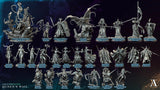 3D Printed Archvillain Games Mournwraith Gravebound Queen's Wail 28 32mm D&D