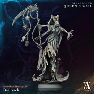 3D Printed Archvillain Games Baeltrach Archvillain Bestiary Vol. ΧV 28 32mm D&D