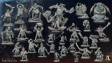 3D Printed Archvillain Games Giantkin - Torlok Clan Goresnout Ogre 28 32mm D&D