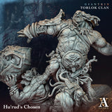3D Printed Archvillain Games Giantkin - Torlok Clan Hu'rud's Chosen 28 32mm D&D