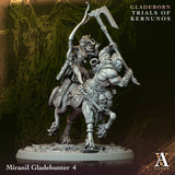3D Printed Archvillain Games Miranil Gladehunter Gladeborn - Trials of Kernunos 28 32mm D&D