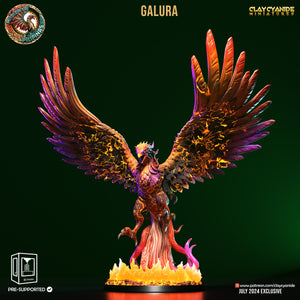 3D Printed Clay Cyanide Galura Philippine Mythology 28 32 mm D&D