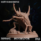 3D Printed Sordane Publishing Giant Scarab Beetle Moonsoon 28 32mm D&D