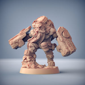 3D Printed Artisan Guild Gino Brewmaster Dwarven Oathbreakers 28mm 32mm