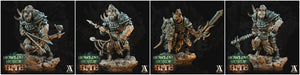 3D Printed Archvillain Games Howling Horde - Gnoll Scouts 28mm 32mm D&D